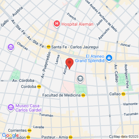 Dra Cardillo Lucía map