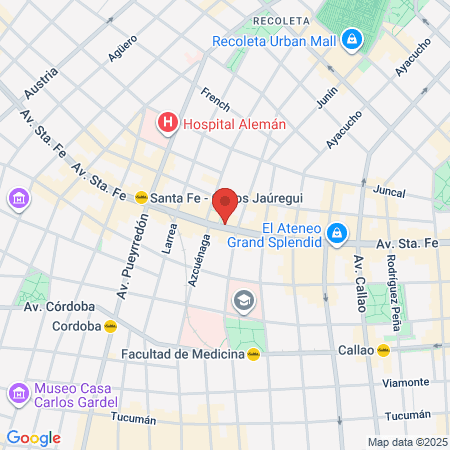 Dr Sebastian G Jaimovich map