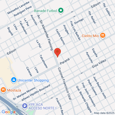 Nicolas Elisei Osteopatia map