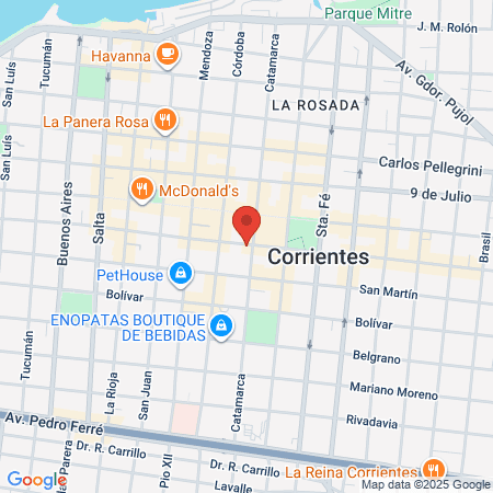 Barbería Eze Colman map