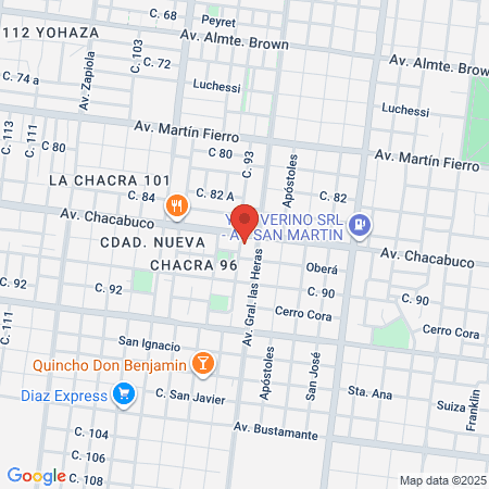 Patricio Barber Shop map