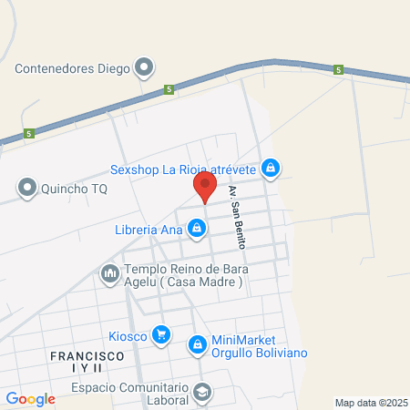 Ducha A Presión Liliana Botegliero map