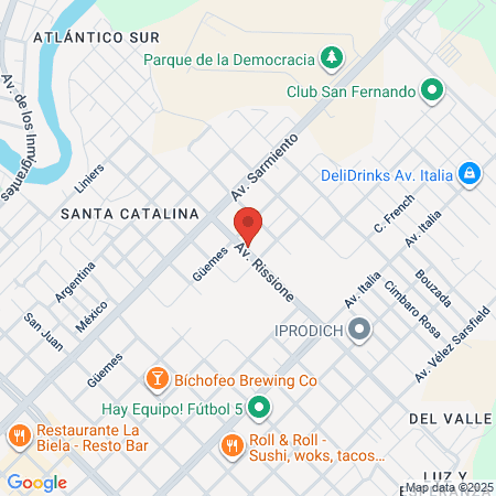 Endocrinologia Dra María Cielo Frisone map