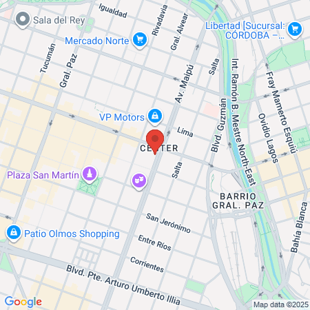 Ortodoncia Peatonal 25 De Mayo map