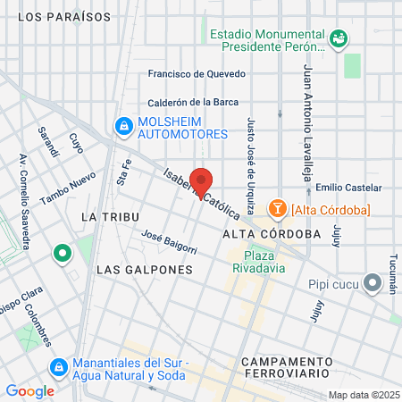 Andrea Nanzer Peluqueria map