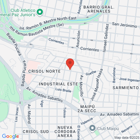 Peluqueria Gladis map