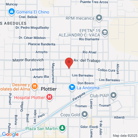 D Lorens Coiffeur Unisex map