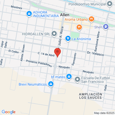 Aurora Barbershop map