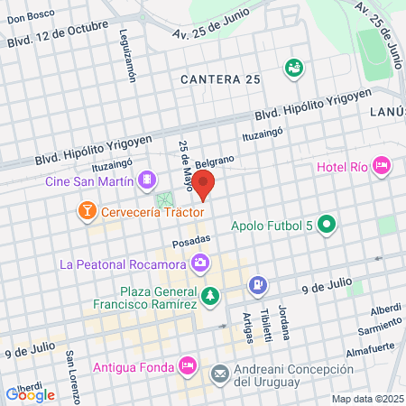 Sanatorio Americano map