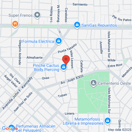 Manicura Yenifer map