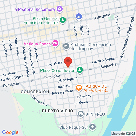 Consultorios Odontologicos map