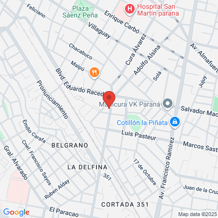 Odontologia America map