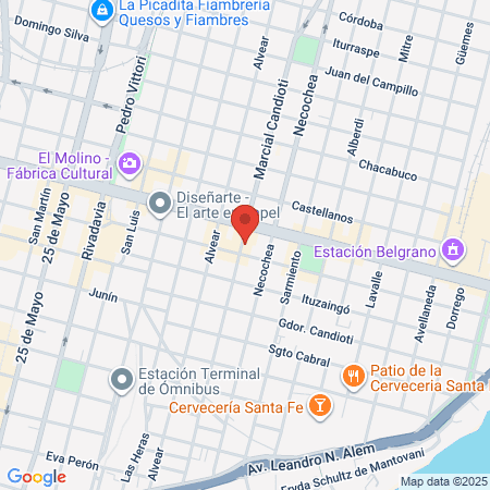 González Cousinet Mario Odontólogo map