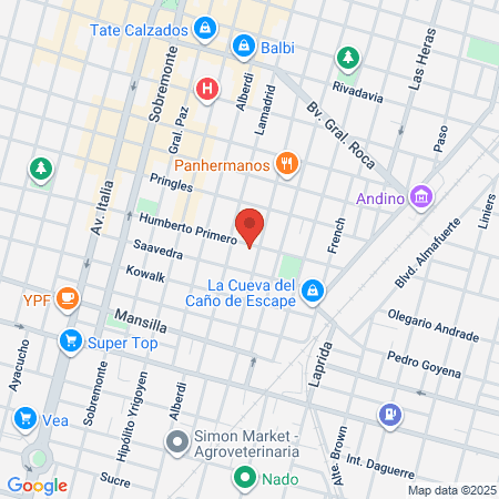 Espacio De Salud Sud map