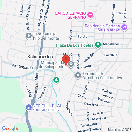 Eos Point Salsipuedes map