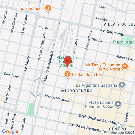 Tucuman Gym map