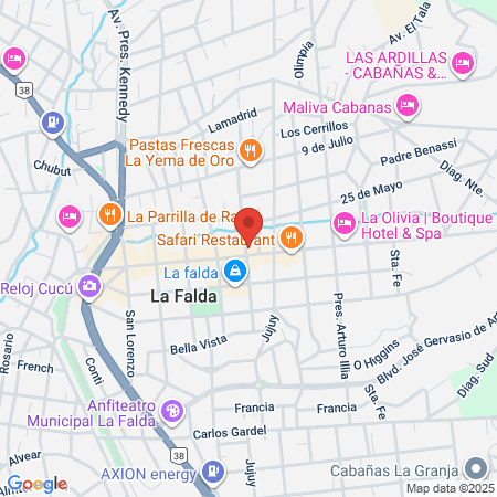 El Club Gimnasio Y Pileta map