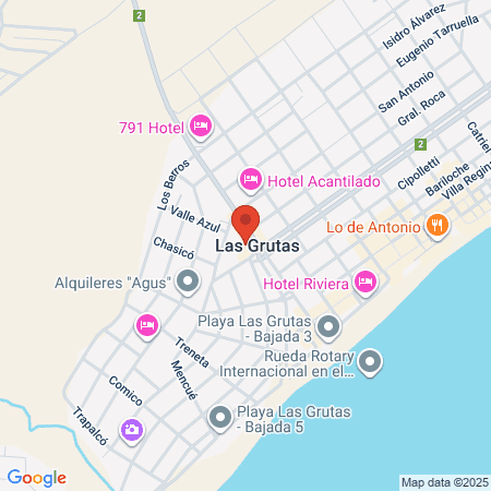 Las Grutas Complejo Luminar Departamentos De Categoria A La Venta Y Alquiler map