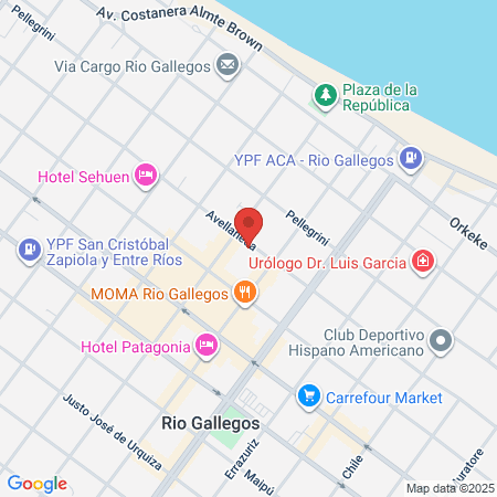 Centro De Cirugia Oral Y Maxilofacial map