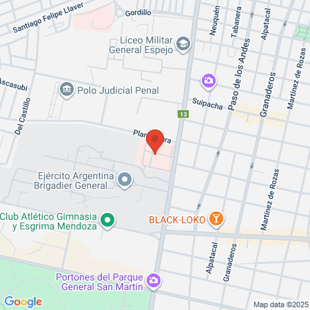 Hospital Central map