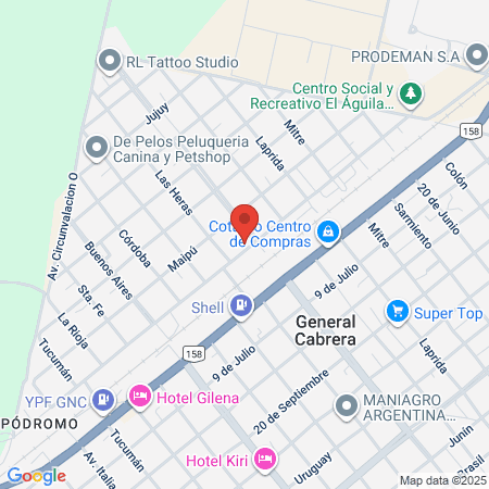 Peinados Cecilia map