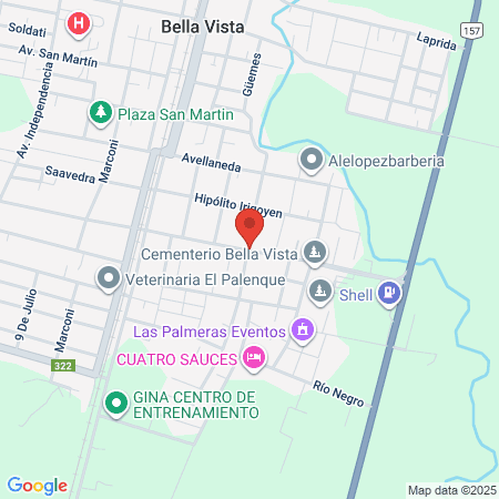 Salón De Belleza Abigail map