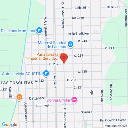 Pediatra Marilyn Idiart map