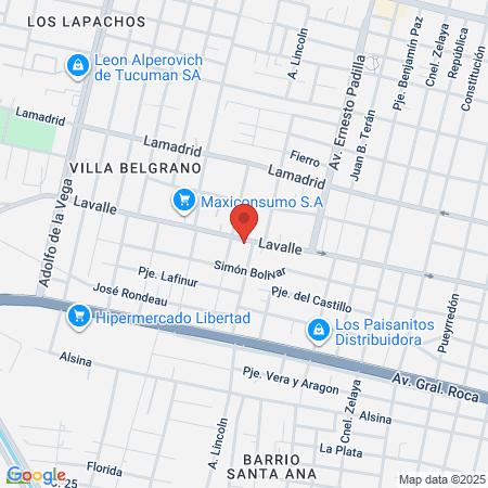 Veterinaria Don Bosco map