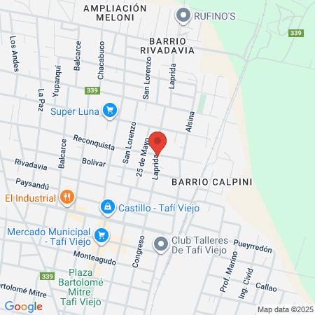 Veterinaria Tafi map