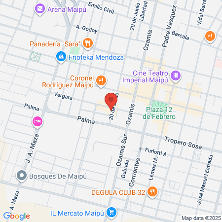 Clínica La Costa map