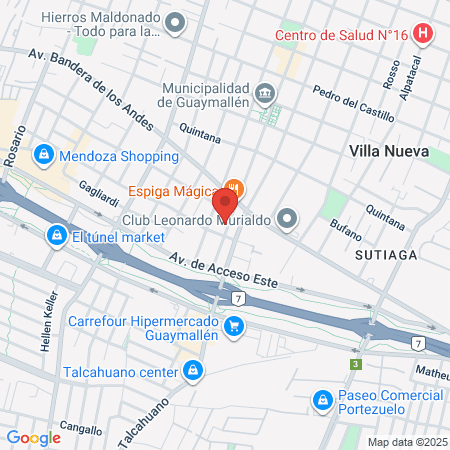 Podóloga Jenny Jaure map