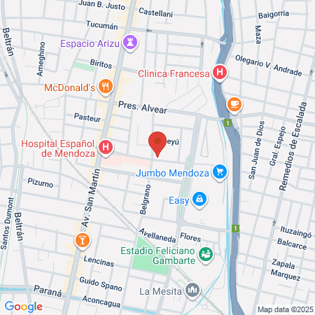 Analisis Clinicos Barrera map