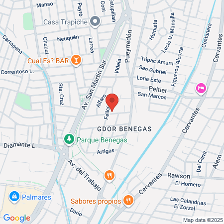 Consultorio Giner map