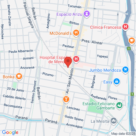 De Gaetano Federico map