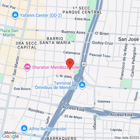 Centro Cardiológico De Cuyo map