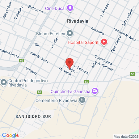 Consultorios Clínica Médica map