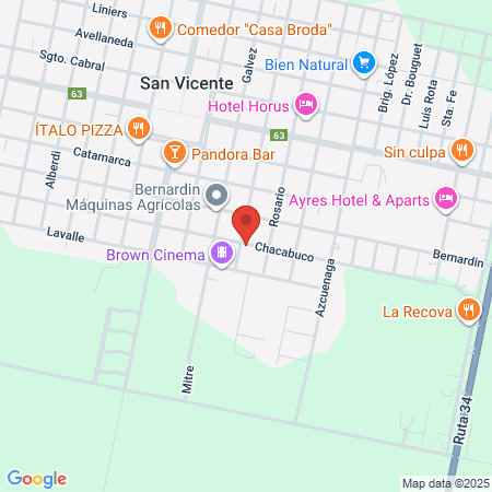 Strong Entrenamiento map