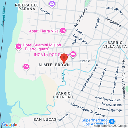 Podologa Claudia Ramirez map