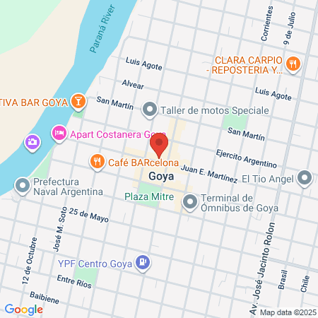 Circulo Odontologico De Goya map