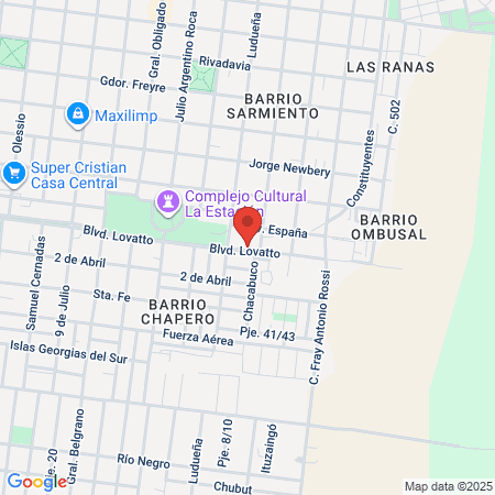 Barbería Santiago map