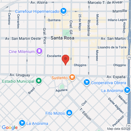 Bellísima Style Lobos map