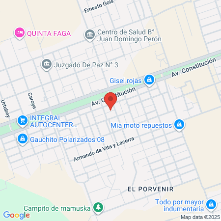 Andrea Estilista Unisex map