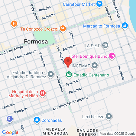 Monarcas Peluquería map