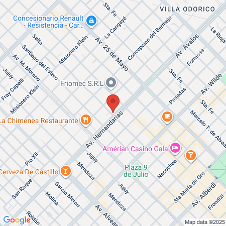 Salón Estilos Nosotras map