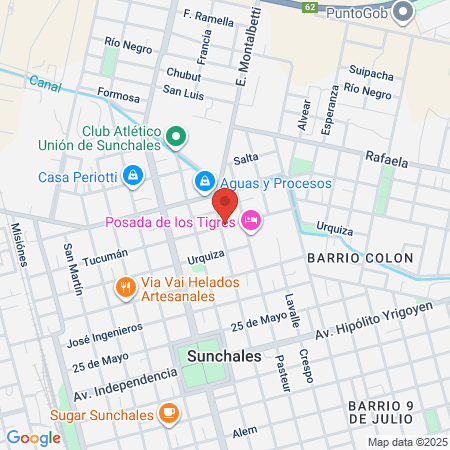 Grupo Sancor Salud map