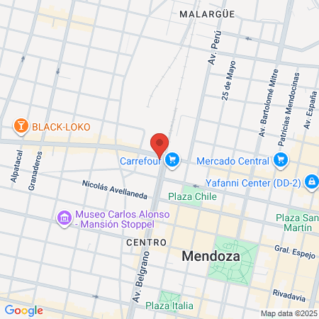 Armonía Masajes map