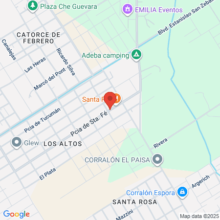 Sanatorio San Carlos map