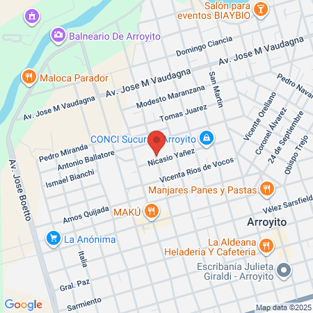 Clinic And Maternity Del Sol map