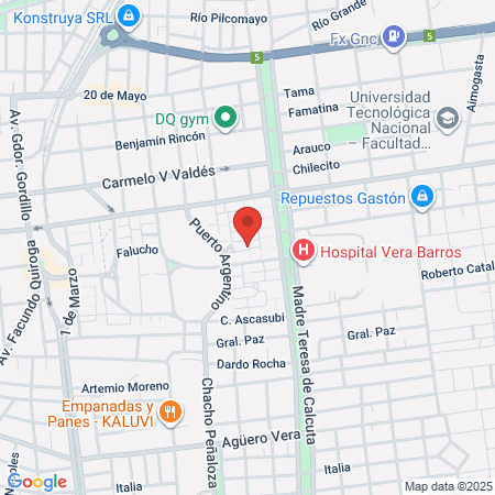 Estética Solange map