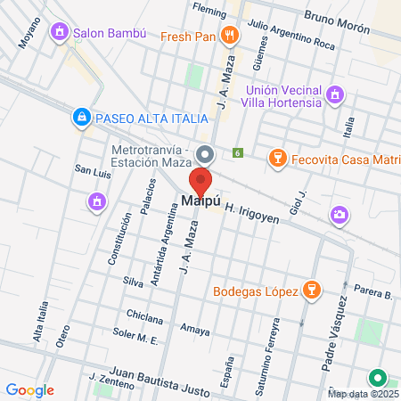 Arena Maipu Stadium map